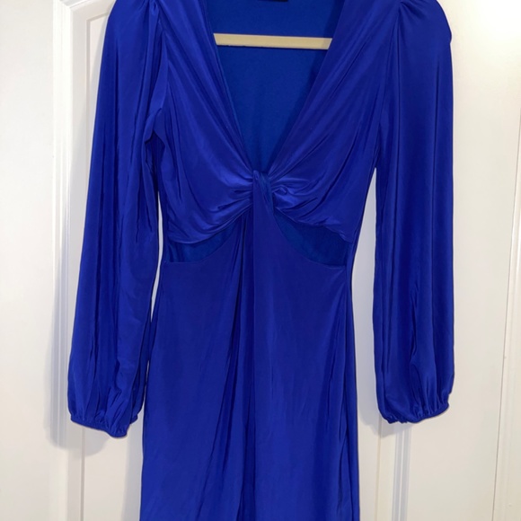 Royal blue dress - Picture 2 of 3